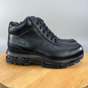 Nike Air Max Goadome Mens Size 8.5 ACG Triple Black Athletic Boots 865031-009